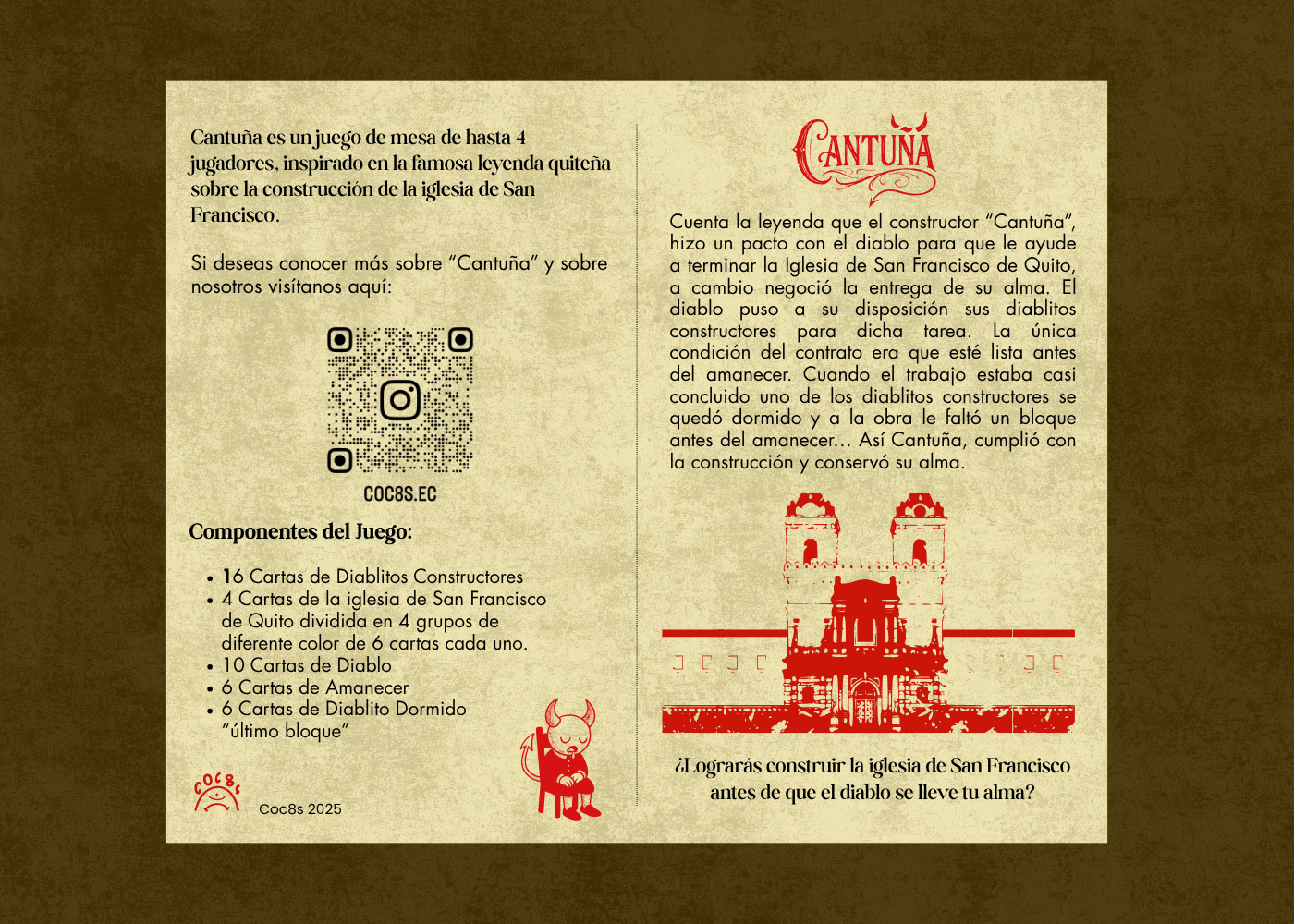 Overview of the Cantuña project